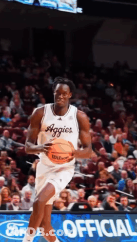 Basketball Player Dribbling Ball GIF