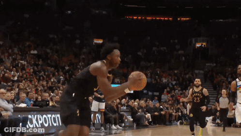 Basketball Player Dribbling GIF