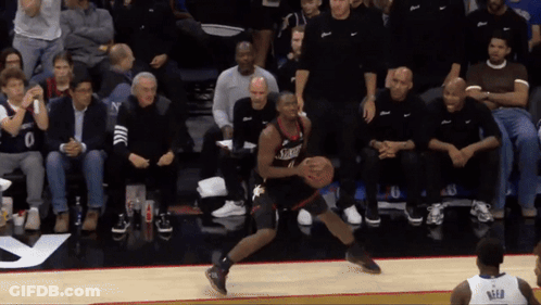 Basketball Player Dribbling Wild GIF