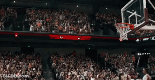 Basketball Player Dunking Ball GIF