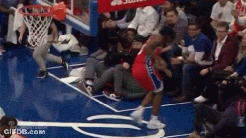Basketball Player Dunking GIF