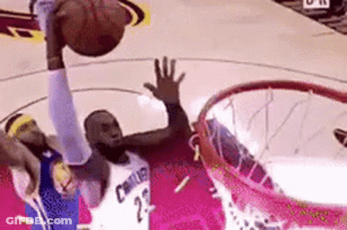 Basketball Player Dunking GIF