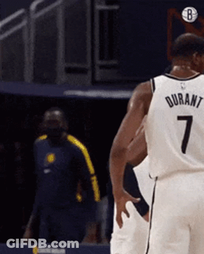 Basketball Player Durant Jersey GIF