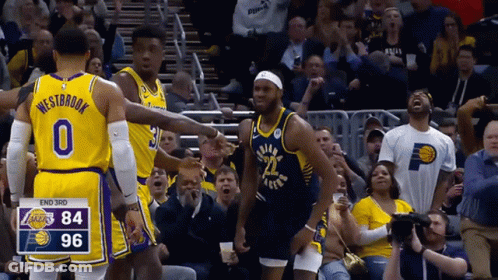 Basketball Player For Indiana Pacers GIF