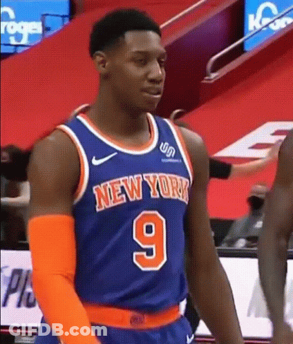 Basketball Player For New York Knicks GIF