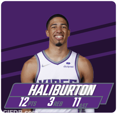 Basketball Player Haliburton GIF