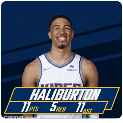 Basketball Player Haliburton GIF