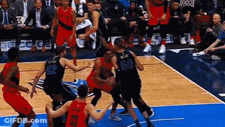 Basketball Player Holding Gatorade Bottle GIF