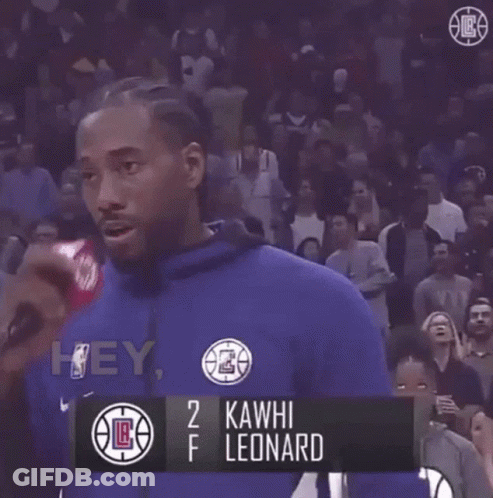 Basketball Player Holding Microphone GIF