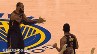 Basketball Player Hugging Another GIF