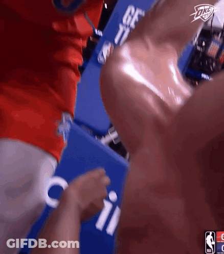 Basketball Player In Background GIF