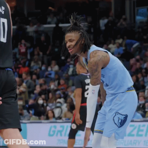 Basketball Player In Bear Jersey GIF