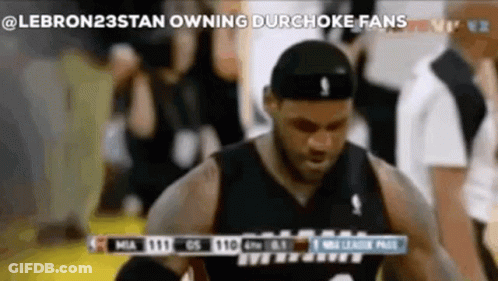 Basketball Player In Black Hat Jersey On Court GIF
