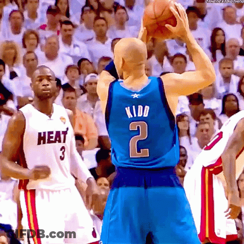 Basketball Player In Blue Jersey Number 2 GIF