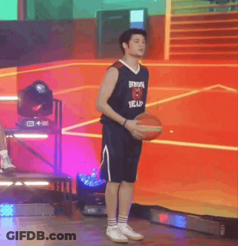 Basketball Player In Bristol Bears Jersey GIF
