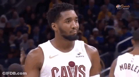 Basketball Player In Cavs Jersey GIF
