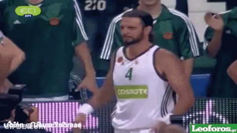 Basketball Player In Cosmote Jersey GIF