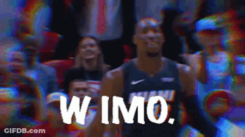 Basketball Player In Front Of Crowd With Wimo GIF