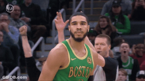 Basketball Player In Green And Yellow Jersey GIF