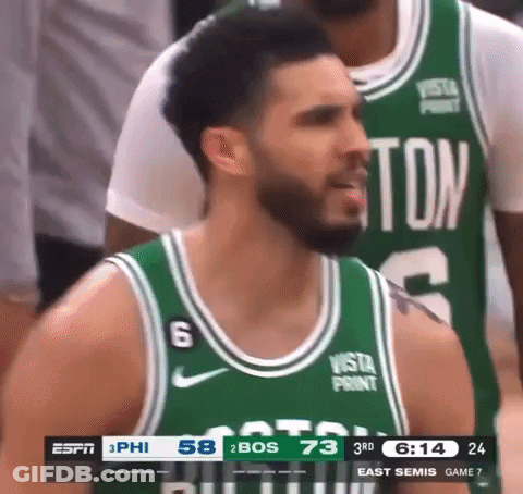 Basketball Player In Green Jersey Number 6 GIF