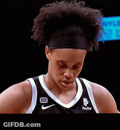 Basketball Player In Hornets Jersey Making Funny Face GIF