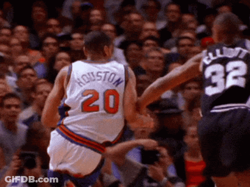 Basketball Player In Houston Jersey GIF