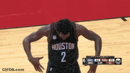 Basketball Player In Houston Jersey GIF