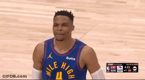 Basketball Player In I Botta Jersey GIF