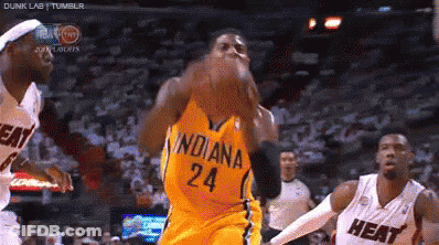 Basketball Player In Indiana 24 Jersey GIF