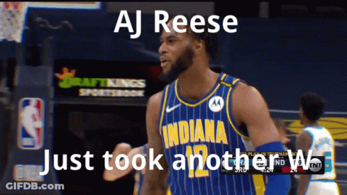 Basketball Player In Indiana Jersey GIF