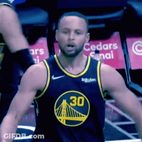 Basketball Player In Jersey 30 GIF