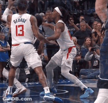 Basketball Player In Jersey Number 13 GIF