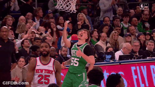 Basketball Player In Jersey Number 25 GIF