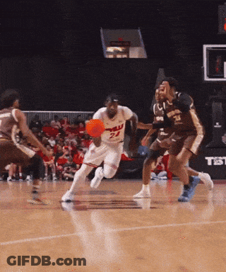 Basketball Player In Jersey Number 27 GIF