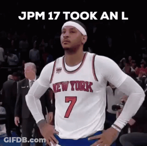 Basketball Player In New York Jersey Number 7 GIF