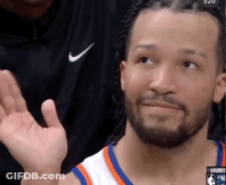 Basketball Player In Nike Shirt Waving GIF