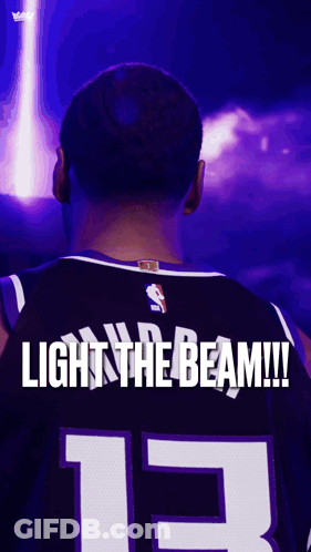 Basketball Player In Number 13 Jersey GIF