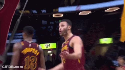 Basketball Player In Number 13 Jersey GIF