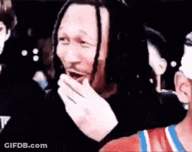 Basketball Player In Number 23 Jersey Dribbling GIF