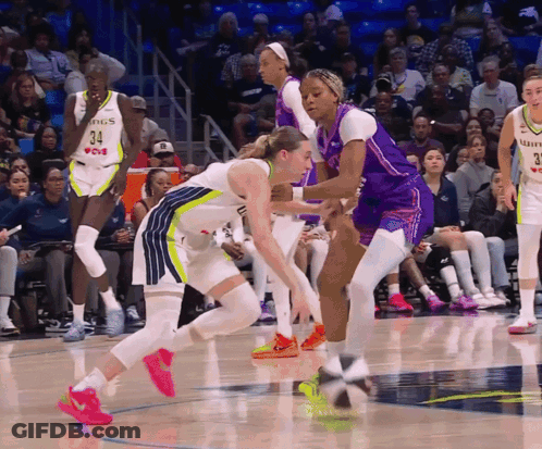 Basketball Player In Number 34 Jersey GIF