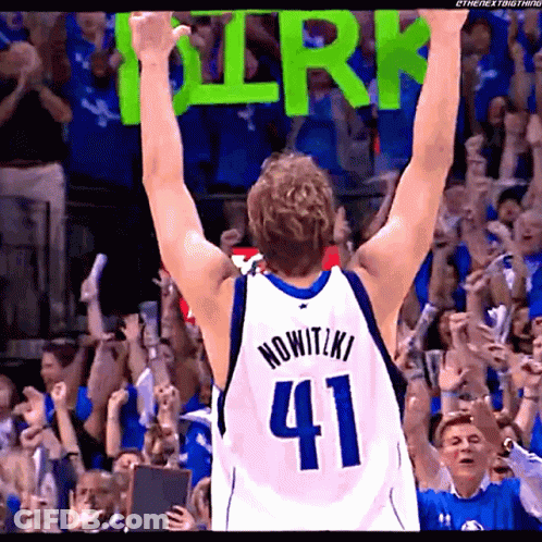 Basketball Player In Number 41 Jersey GIF