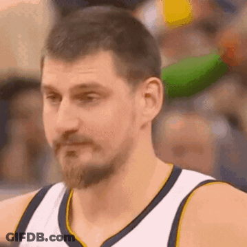 Basketball Player In Number 8 Jersey GIF