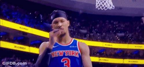 Basketball Player In Pelican Jersey GIF