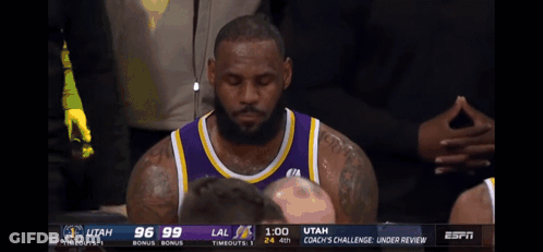 Basketball Player In Purple Jersey Number 99 GIF