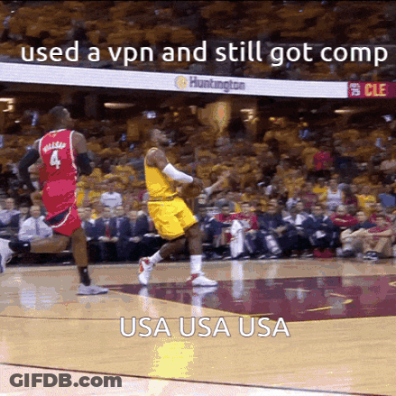 Basketball Player In Red Jersey Number 4 GIF