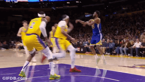 Basketball Player In Rockets Jersey GIF