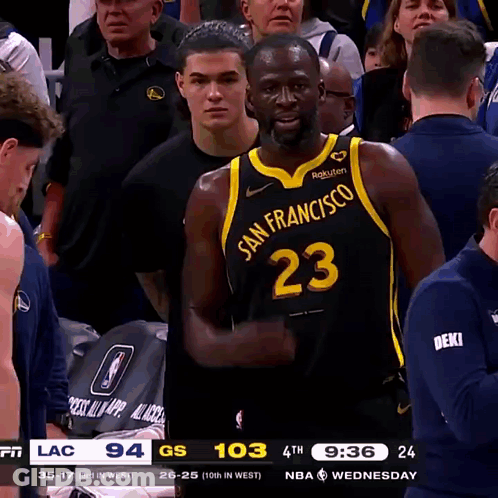 Basketball Player In San Francisco 23 Jersey GIF
