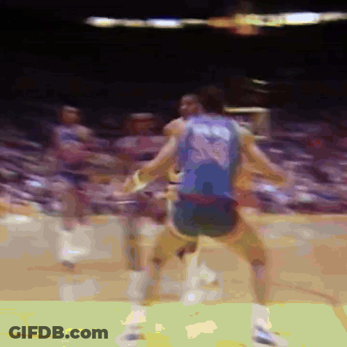 Basketball Player In White Jersey 23 GIF