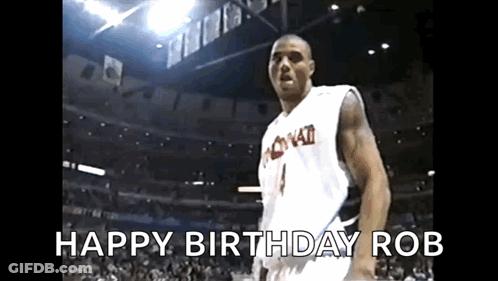 Basketball Player In White Jersey Number 4 GIF