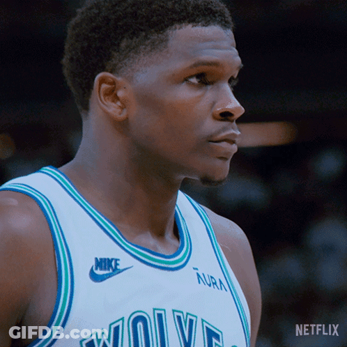 Basketball Player In White Nike Jersey GIF